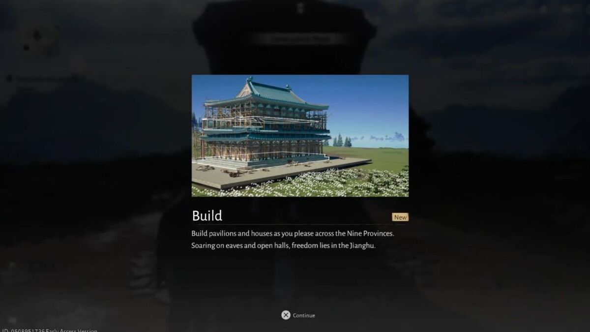 Узнайте как строить дома и пользоваться режимом строительства в Where Winds Meet