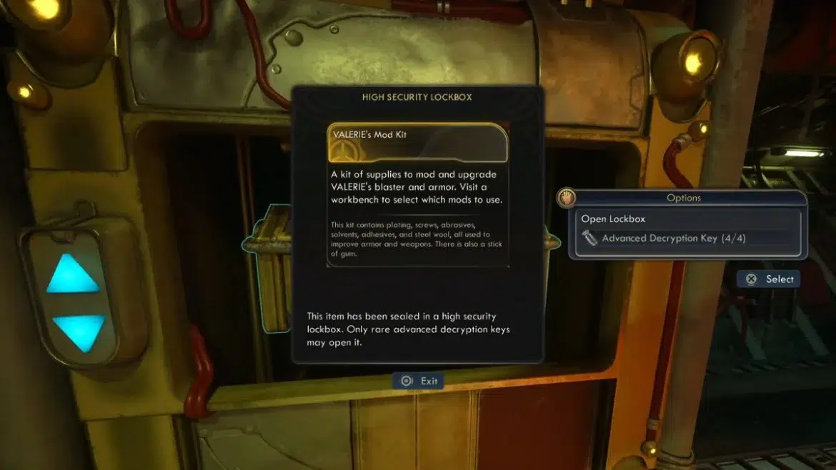 Разблокируйте сейф Валери и получите улучшения