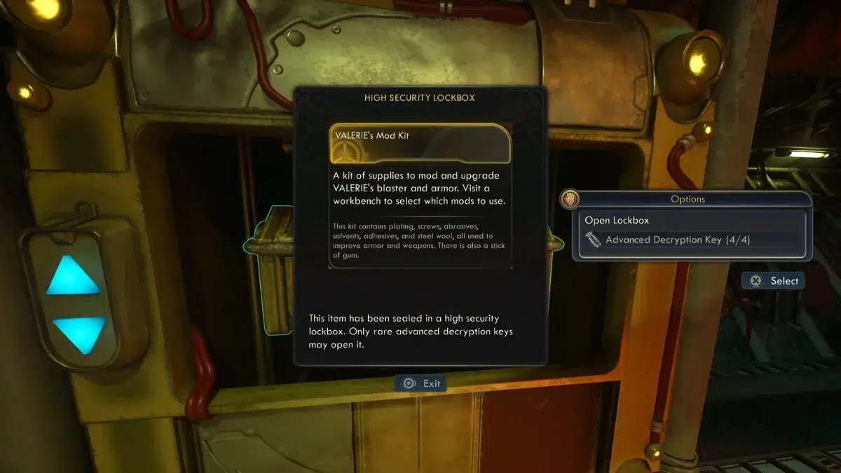 Разблокируйте сейф Валери и получите улучшения