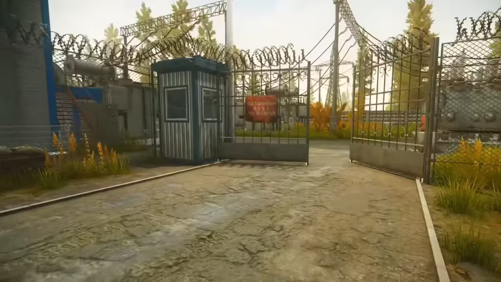 Электростанция V Ex на Развязке точное расположение выхода в Escape from Tarkov
