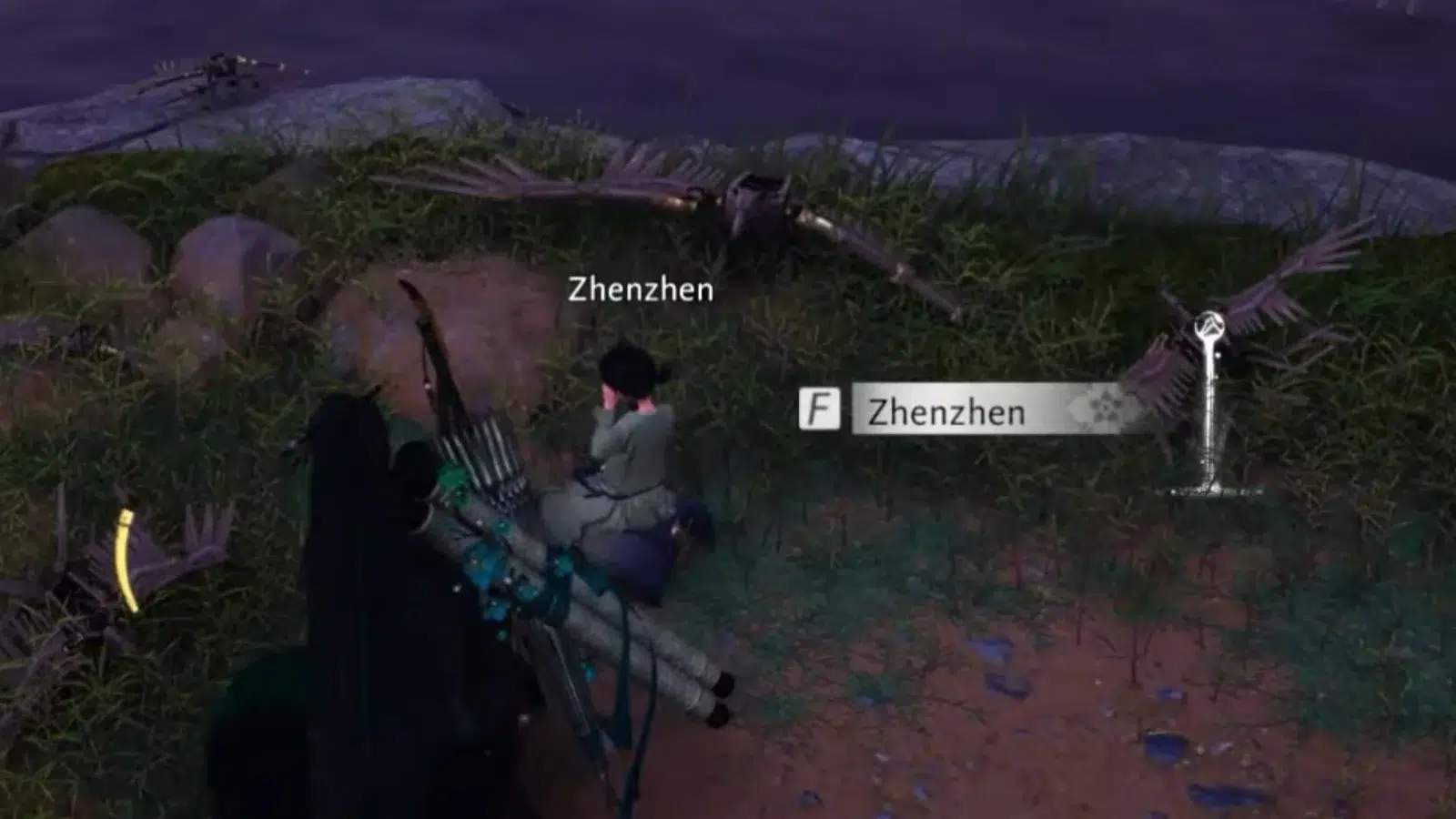 Начало квеста Парящий орёл