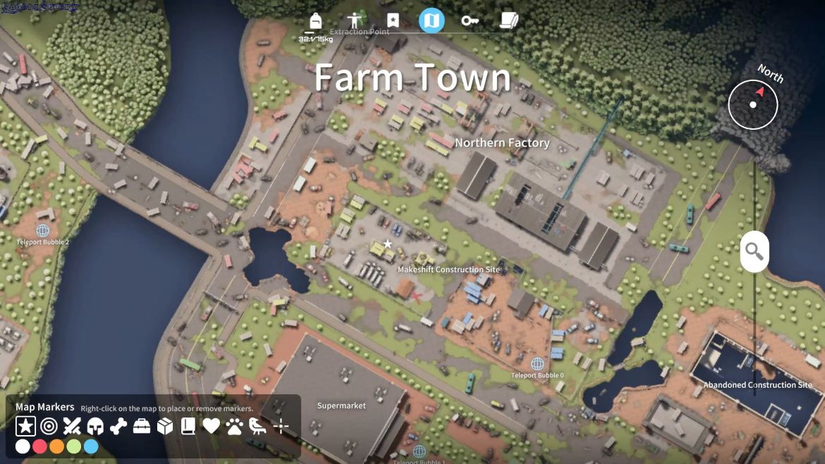 Расположение Безумного бомбиста в Escape From Duckov