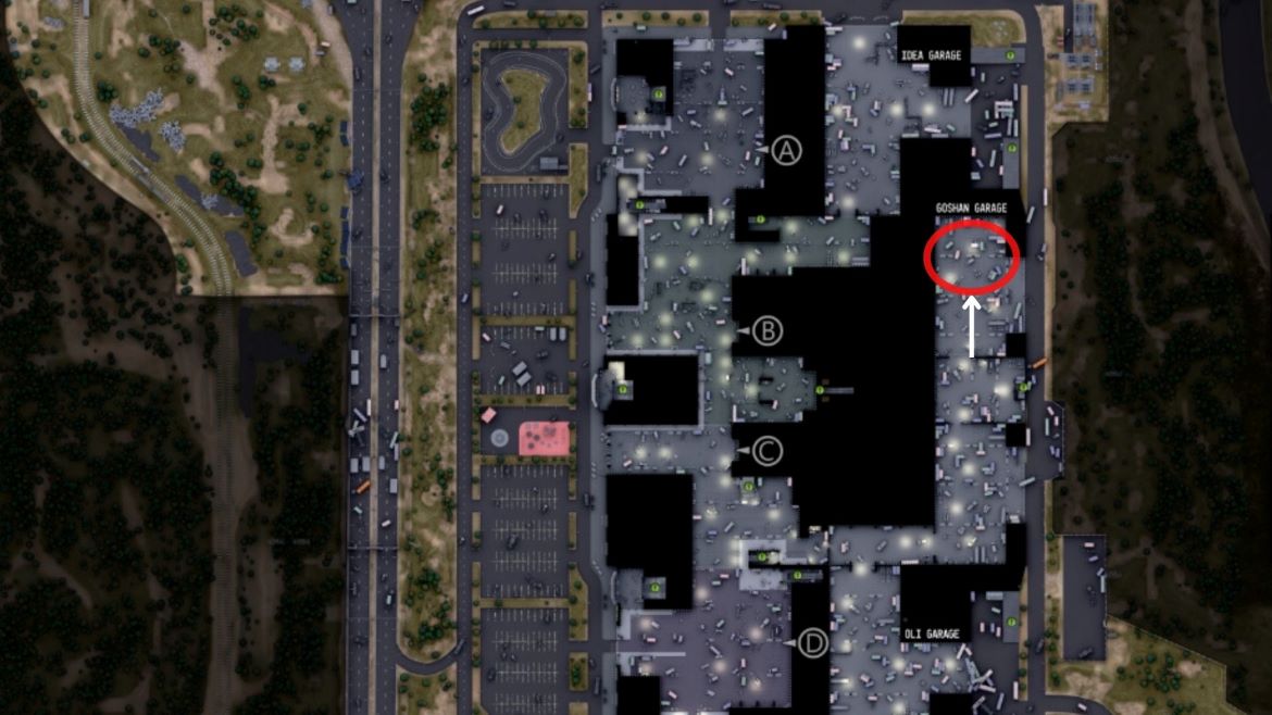 Местоположение Тагиллы на Торговом центре