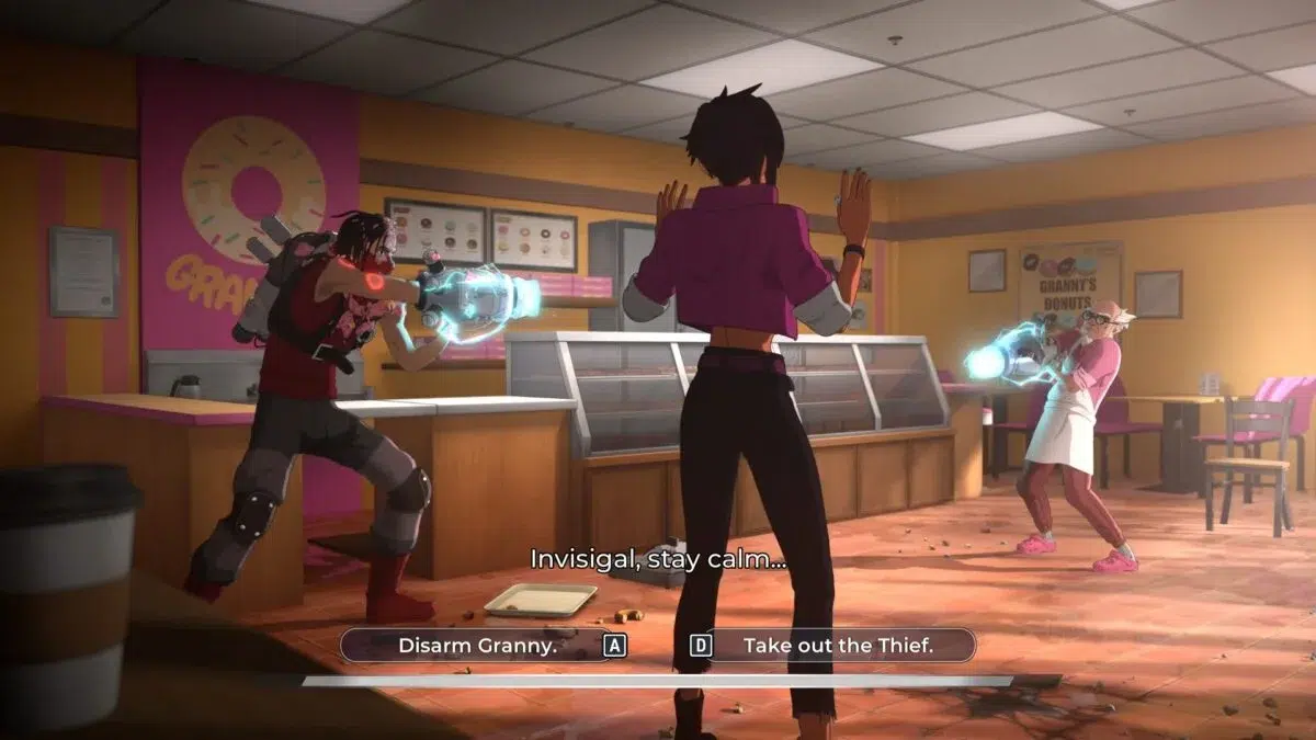 Невидива ослушается приказа Роберта Невидива ослушается приказа Роберта