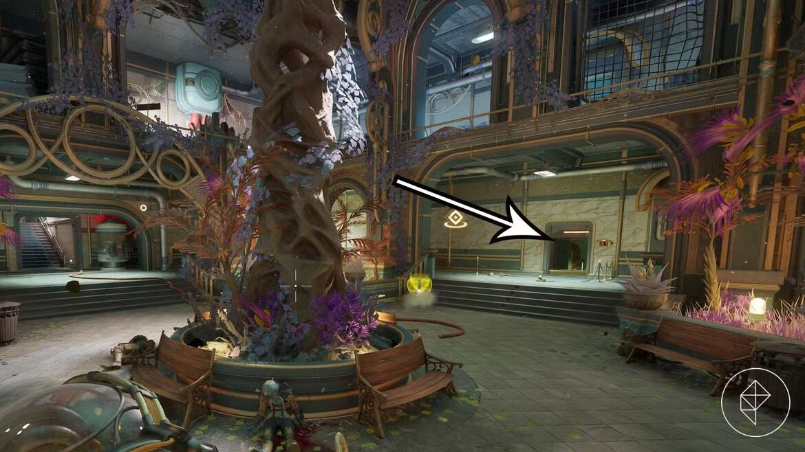 Дверь к отшельникам во время квеста В плену у загадок реальности