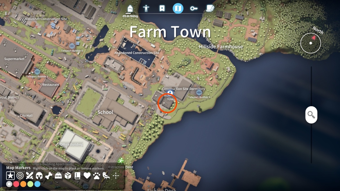 Местоположение автомата