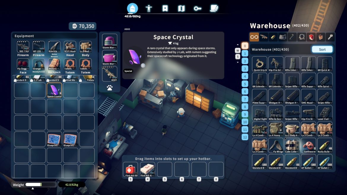 Вы можете собирать Космические Кристаллы побеждая Существа Шторма