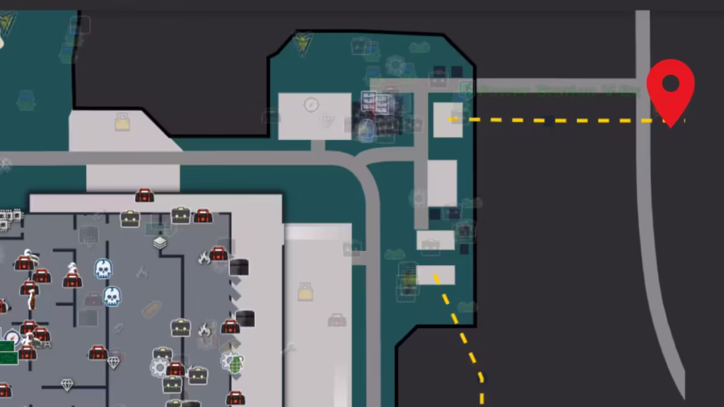 Электростанция V Ex на Развязке точное расположение выхода в Escape from Tarkov