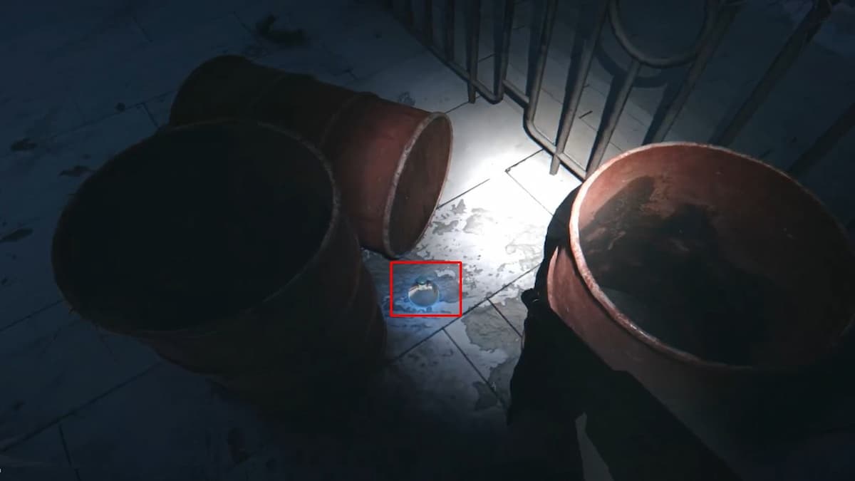 Химикаты за бочками