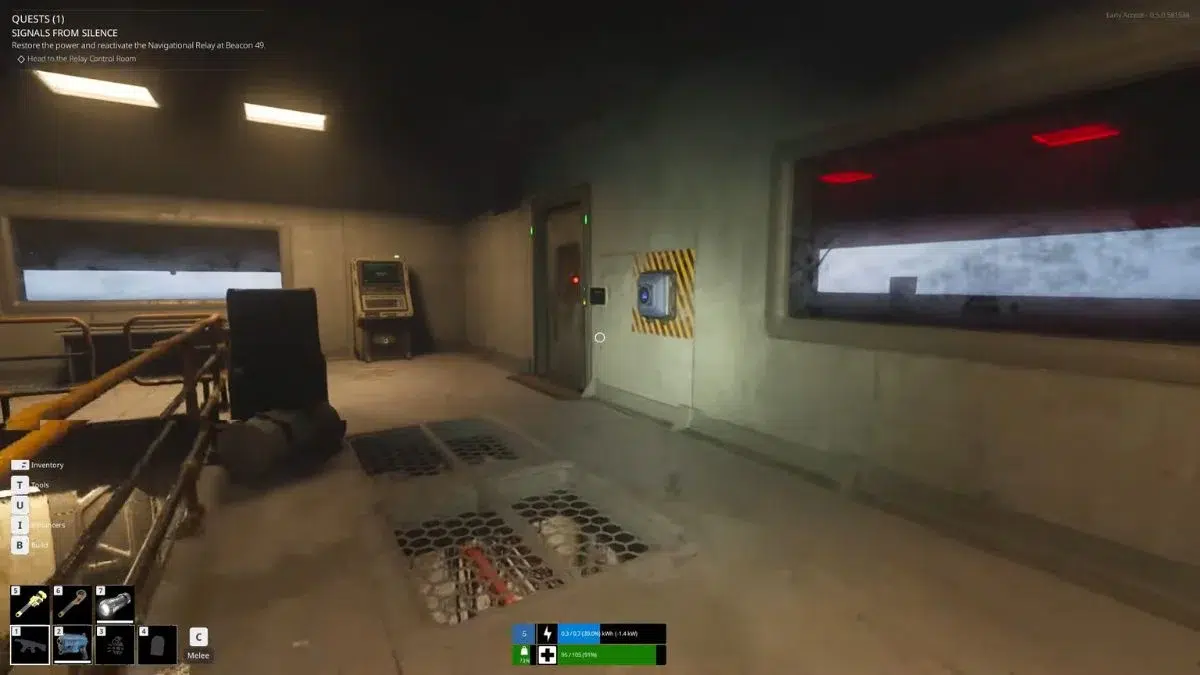 Отправляйтесь в комнату управления ретранслятором