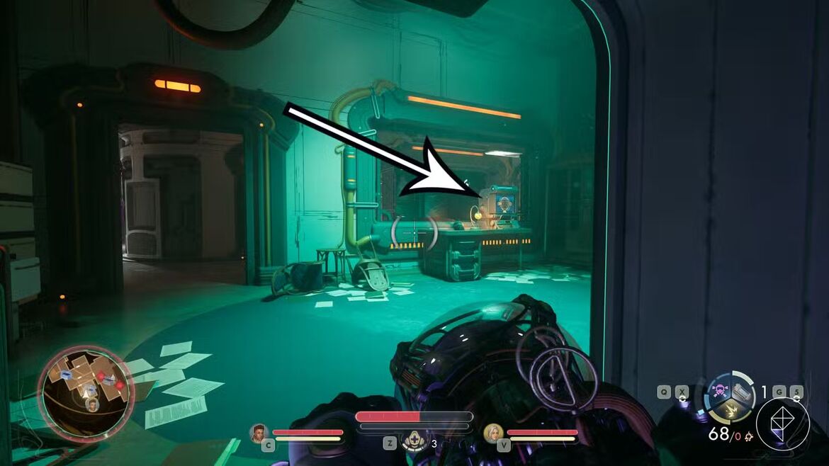 Местоположение терминала Виктора в квесте Дискретная математика в The Outer Worlds