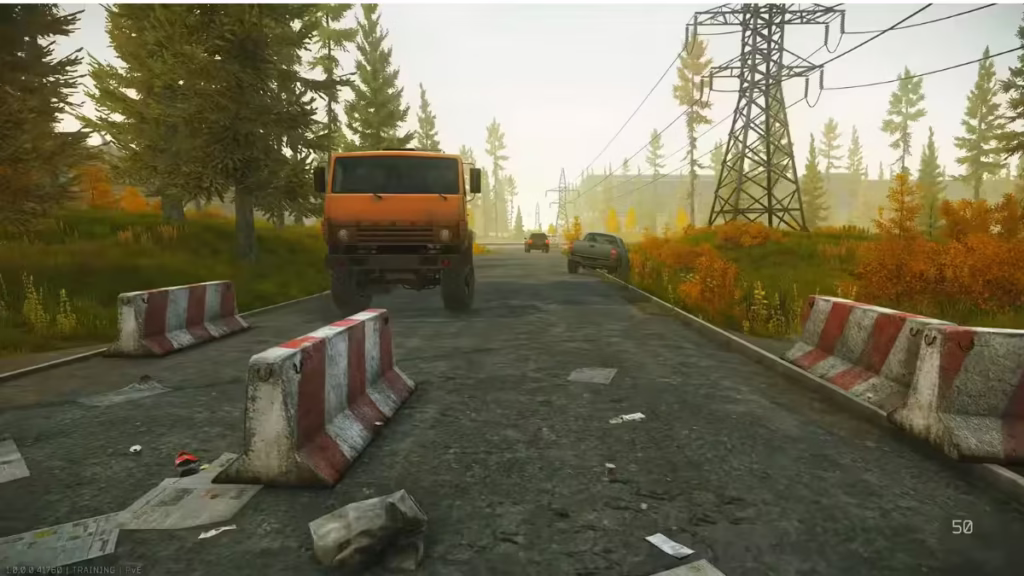 Поворачивайте направо к машинам