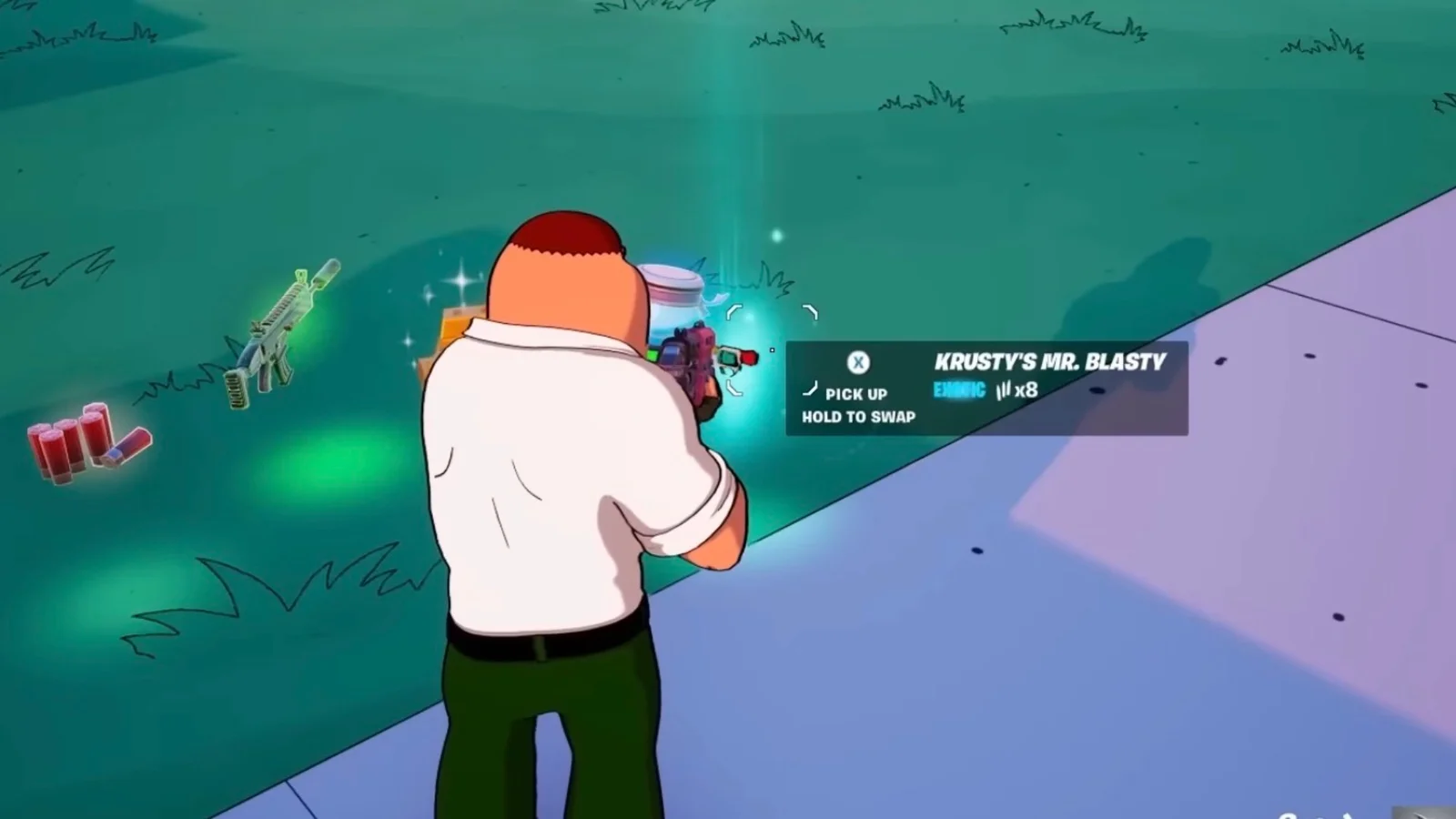 Местоположение и добыча Клоуна Красти