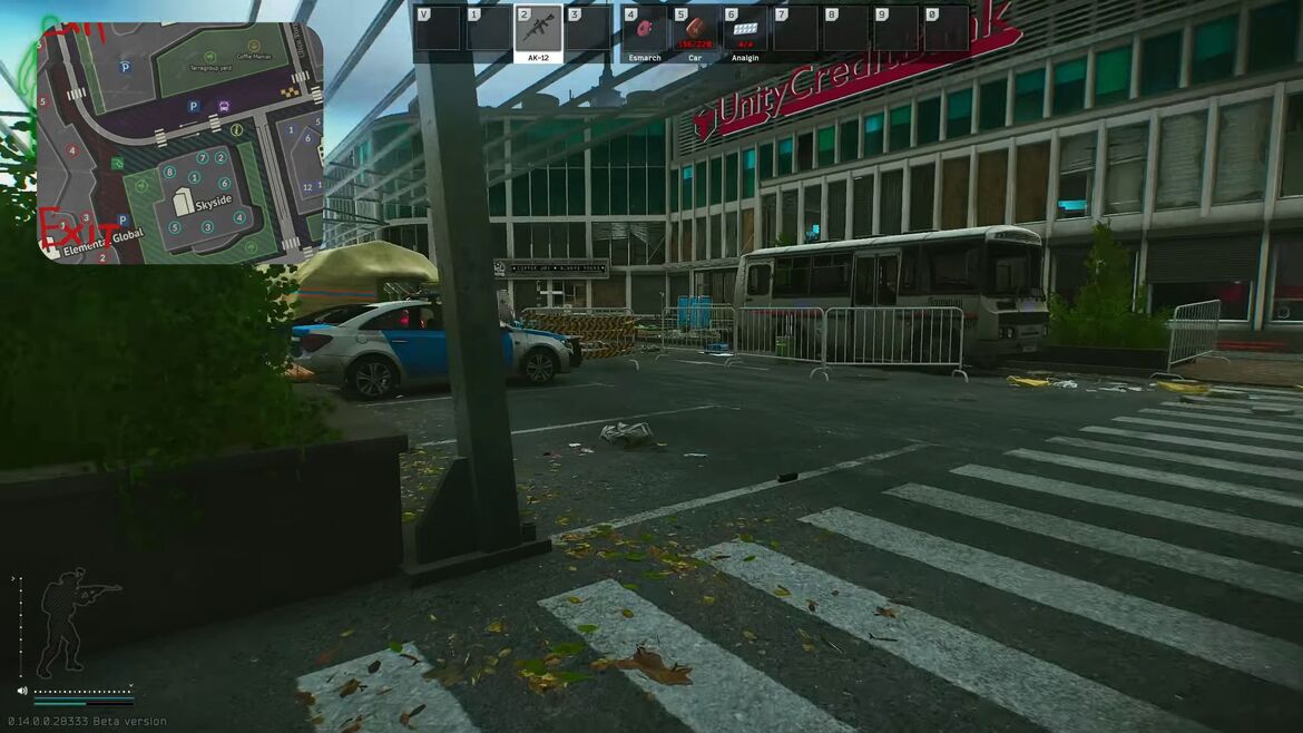 Ищите жёлтую палатку на парковке