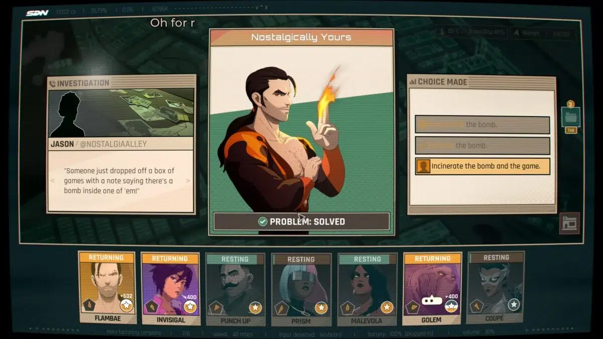 Расследование Фламбе в Dispatch