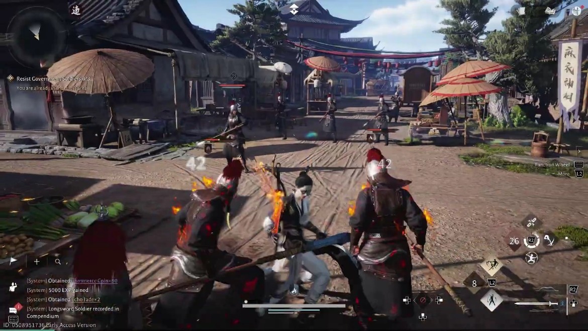 Драка возле города