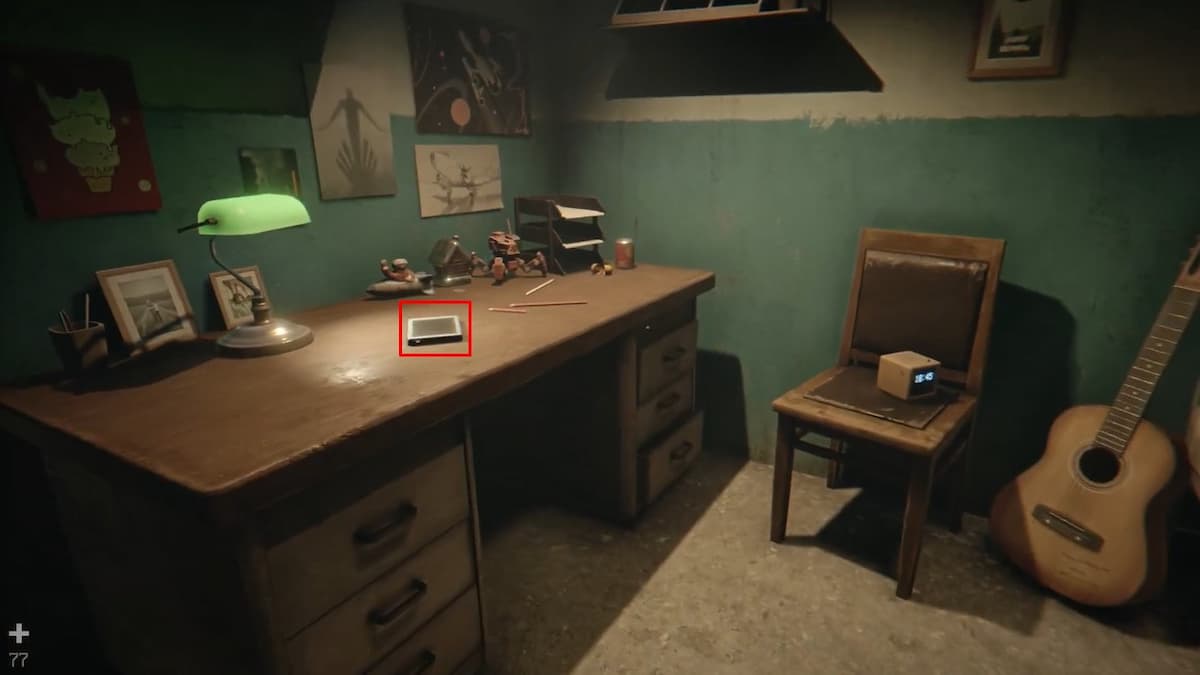 Первый планшет в спальне