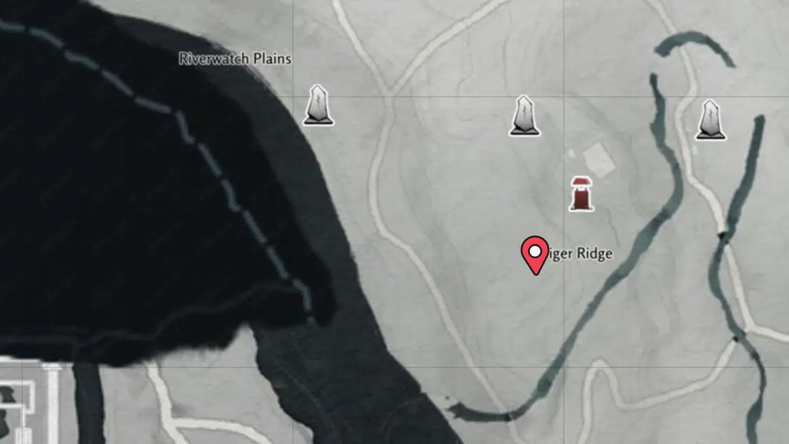 Второе святилище находится юго западнее Tiger Fort