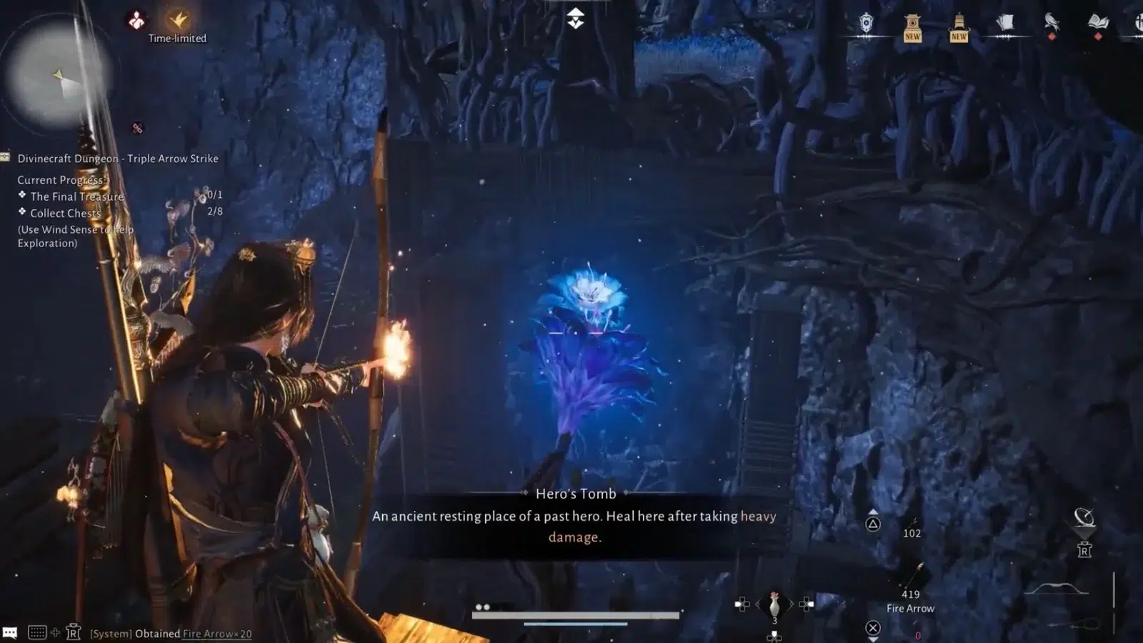 Удар Тройной Стрелой Сундук №