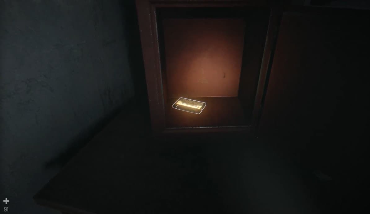 Кассета в сейфе