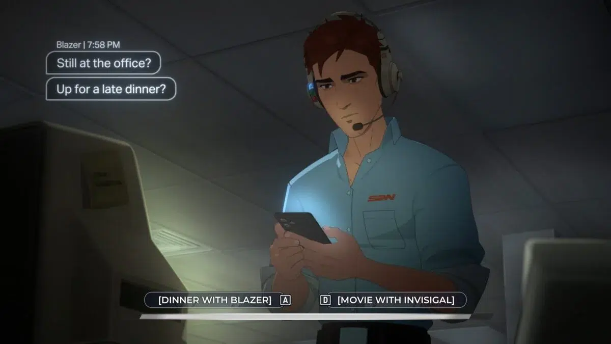 Выбор свидания Блонди Блейзер или Невидива в Dispatch глава 