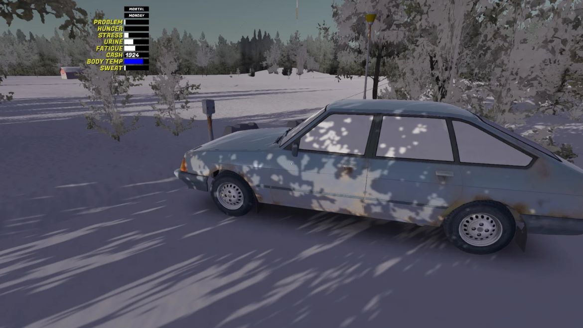 Зарядка и замена аккумулятора в My Winter Car