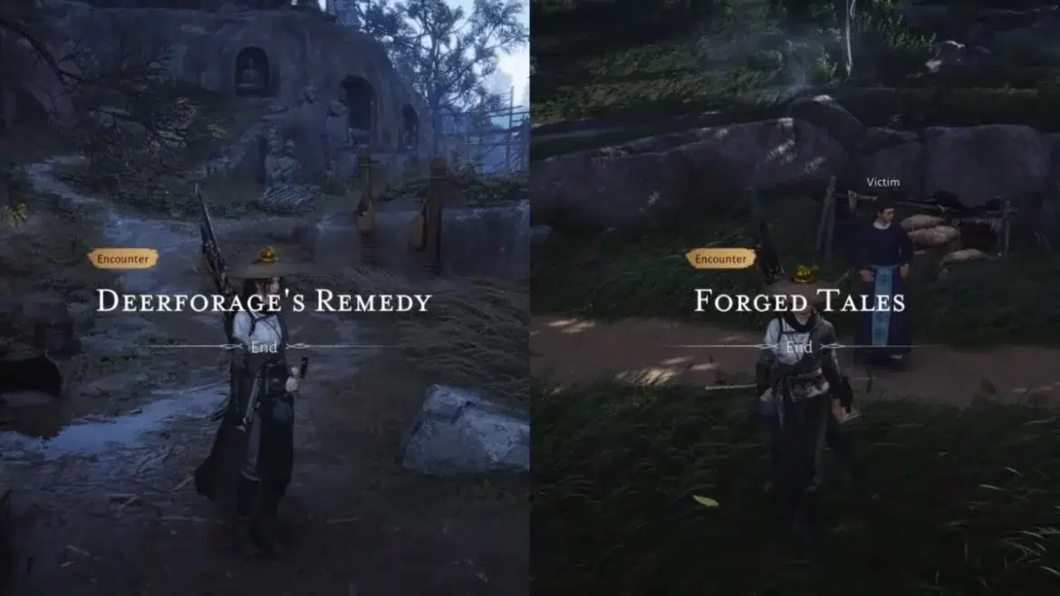 Where Winds Meet Лощина Мудреца руководство по всем Встречам