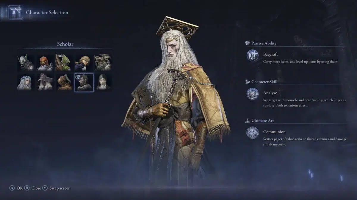 Elden Ring Nightreign: как играть за класс «Учёный»