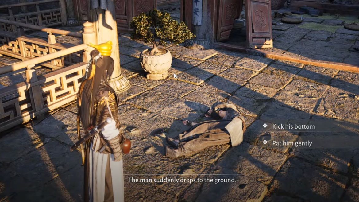 Where Winds Meet Прохождение квеста Эхо в храме Echoes in the Shrine