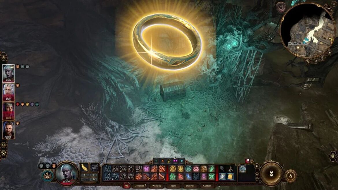 Baldurs Gate как получить Кольцо сияния