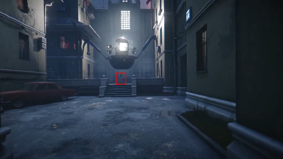 Финальный терминал под машиной