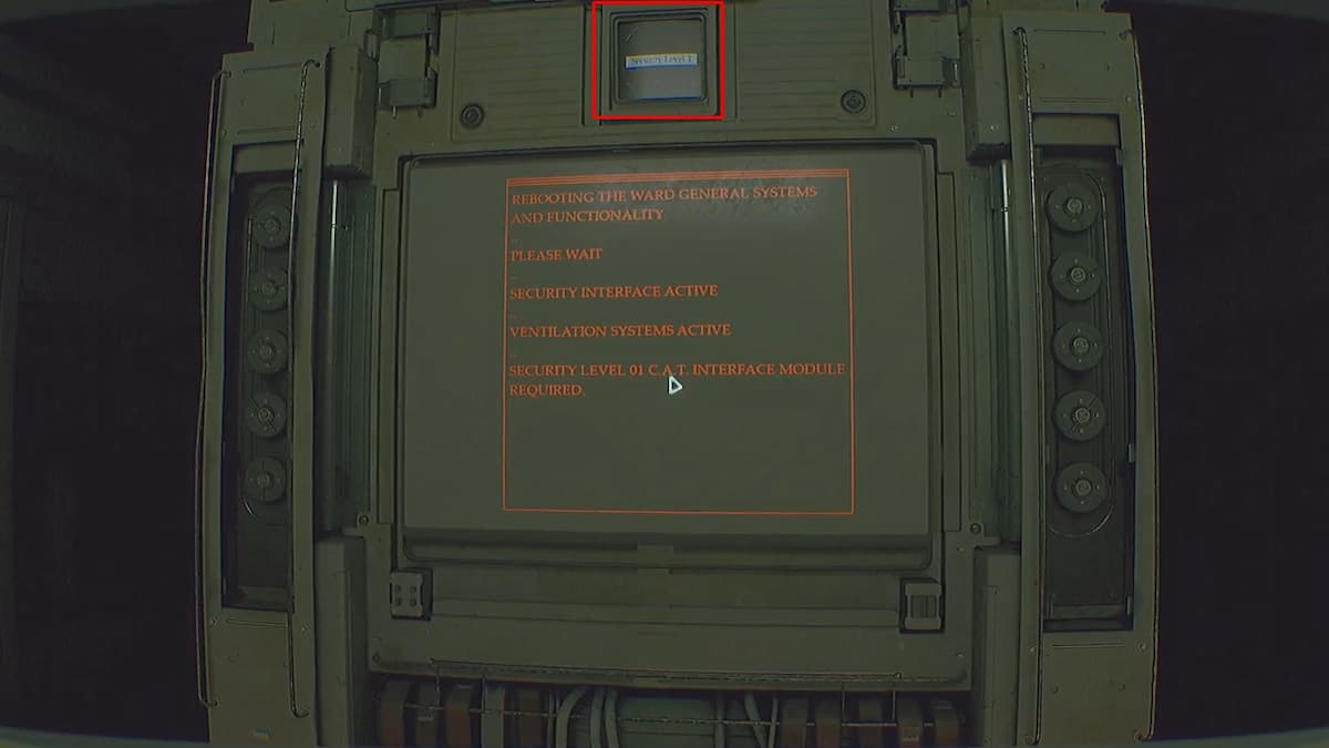 Используйте Модуль интерфейса чтобы отсканировать монитор Уровня безопасности выше