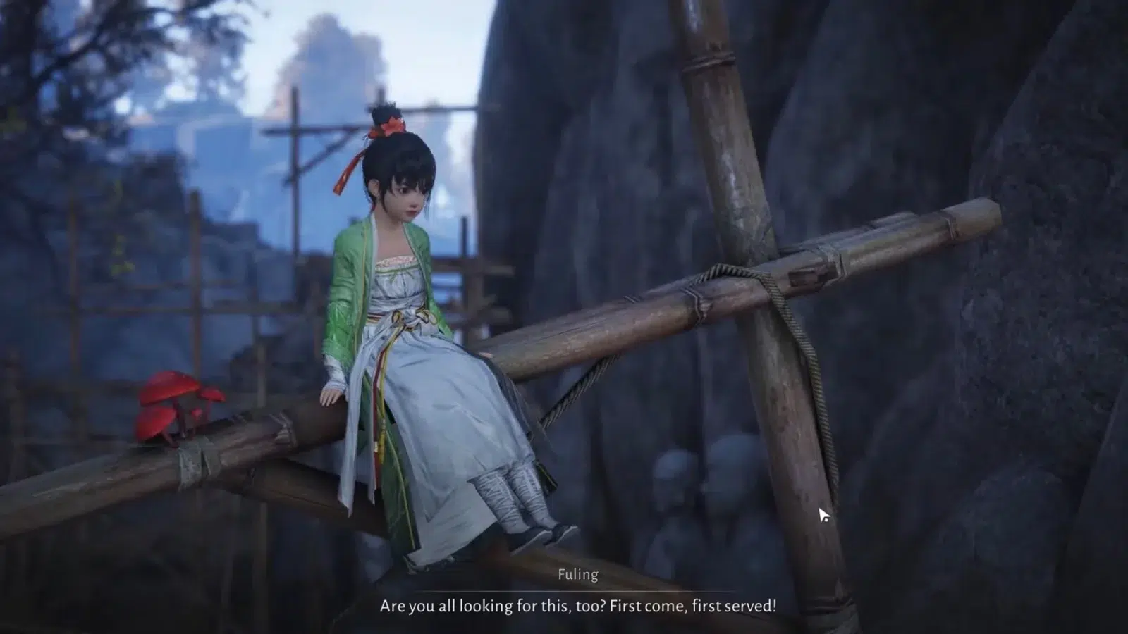 После лечения продолжите разговор с Ши Имо