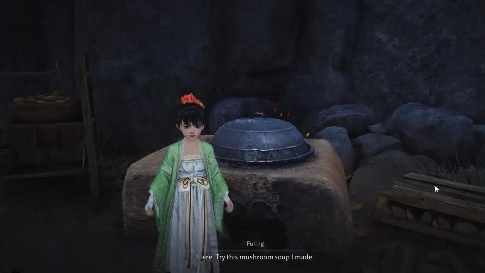 Попробуйте Грибной Суп Фулин чтобы завершить Встречу