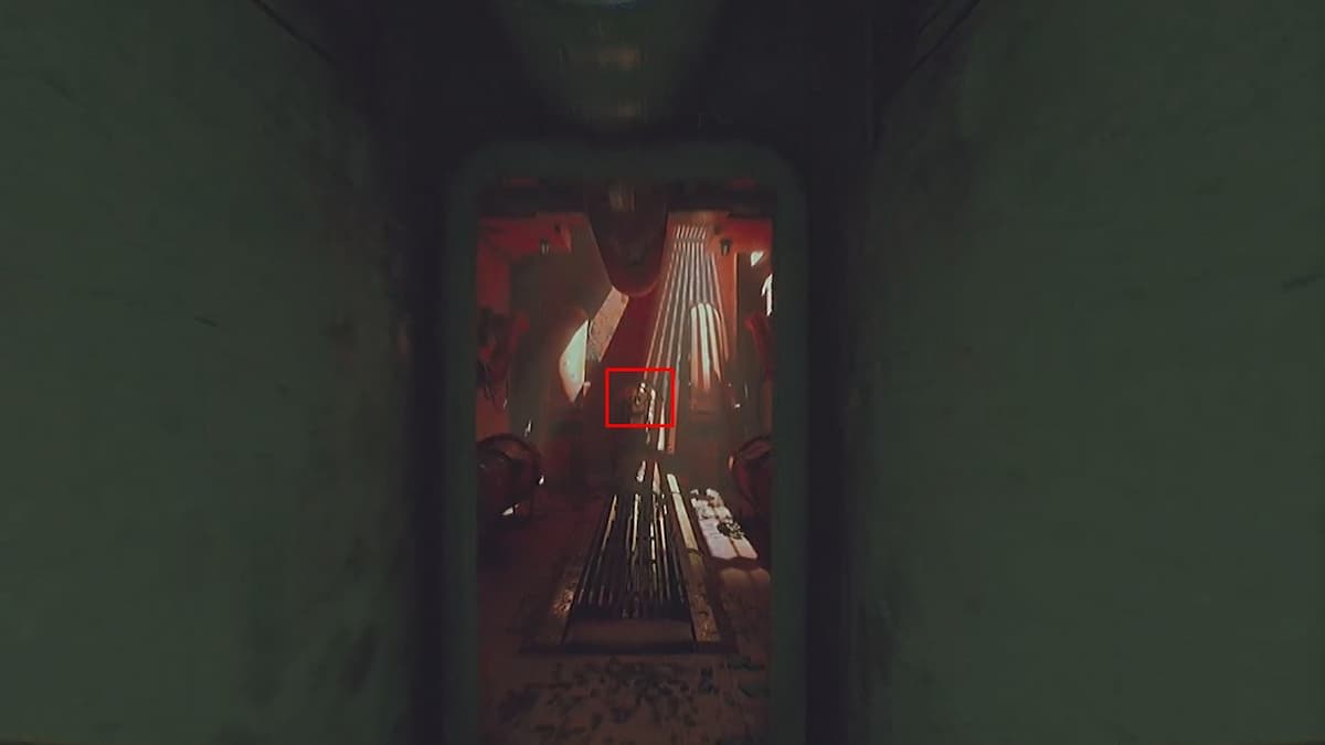 Подойдите к маховому колесу и нажмите EM