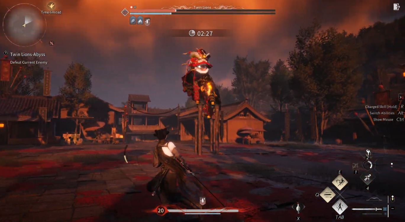 Близнецы львы призывают кольцо столбов