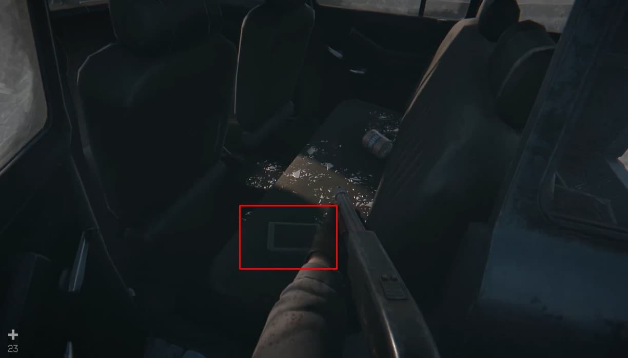 Книга в машине