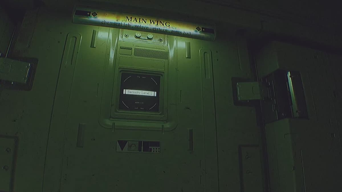 Идите к двери Главного крыла