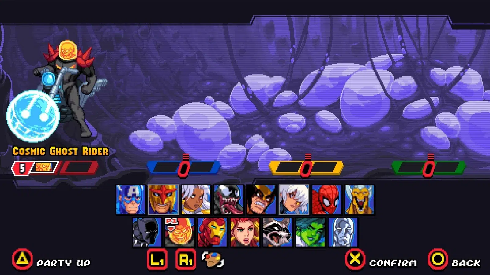 Marvel Cosmic Invasion Полный список персонажей Marvel Cosmic Invasion Полный список персонажей