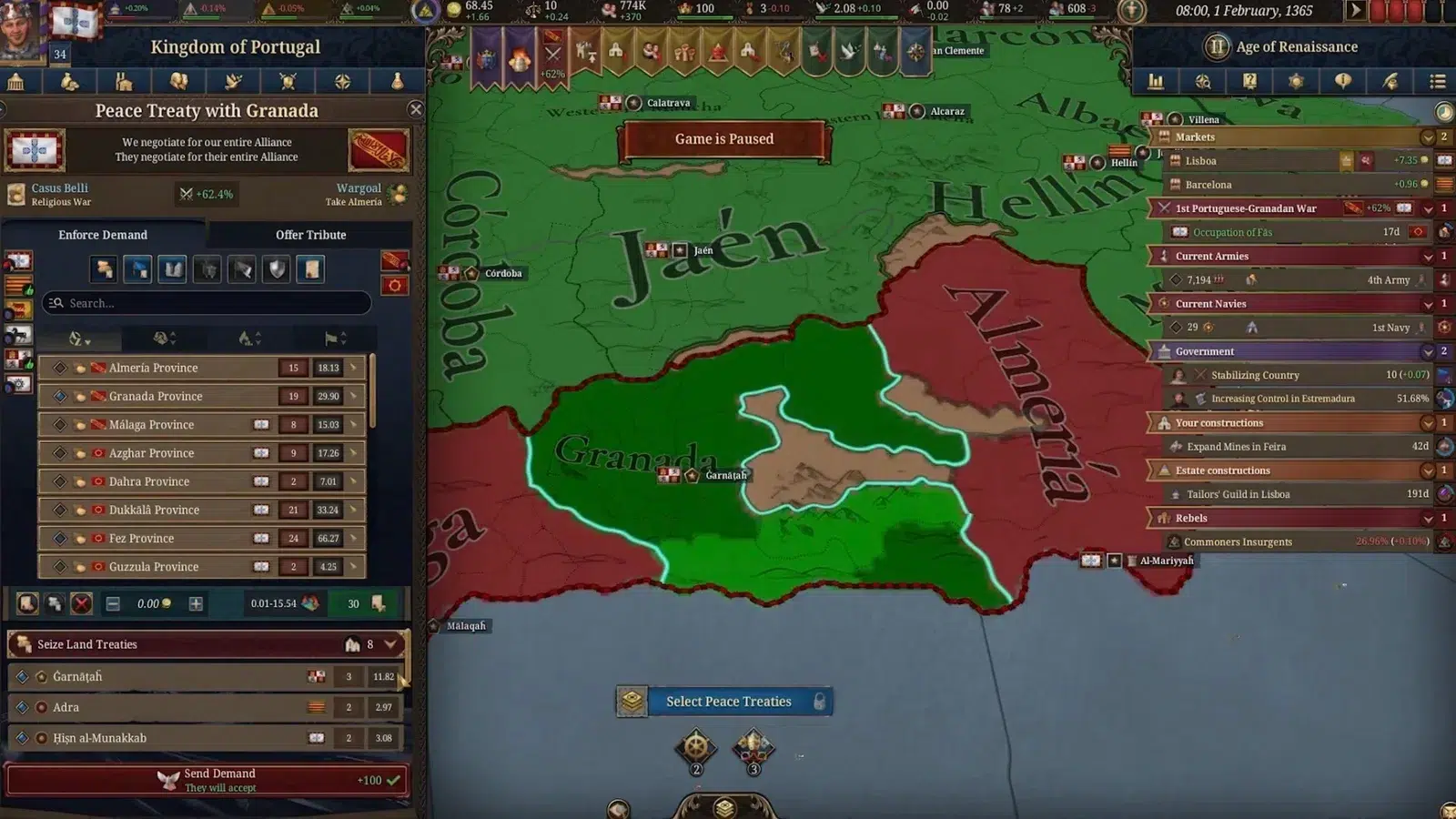 Зачем нужно передавать оккупацию в Europa Universalis V Зачем нужно передавать оккупацию в Europa Universalis V