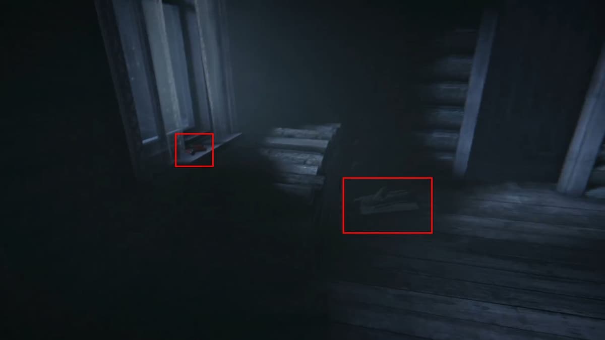 Полка с деталями