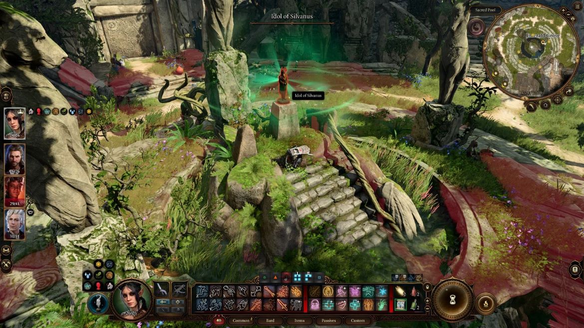 Идол друида в Baldurs Gate 3 украденный скрытно