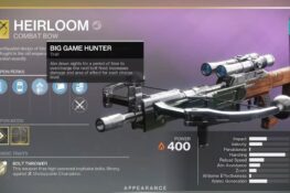 Destiny 2 Renegades: как получить экзотический арбалет Heirloom