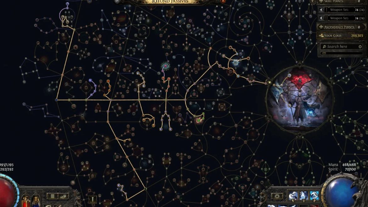 Восхождение и дерево умений