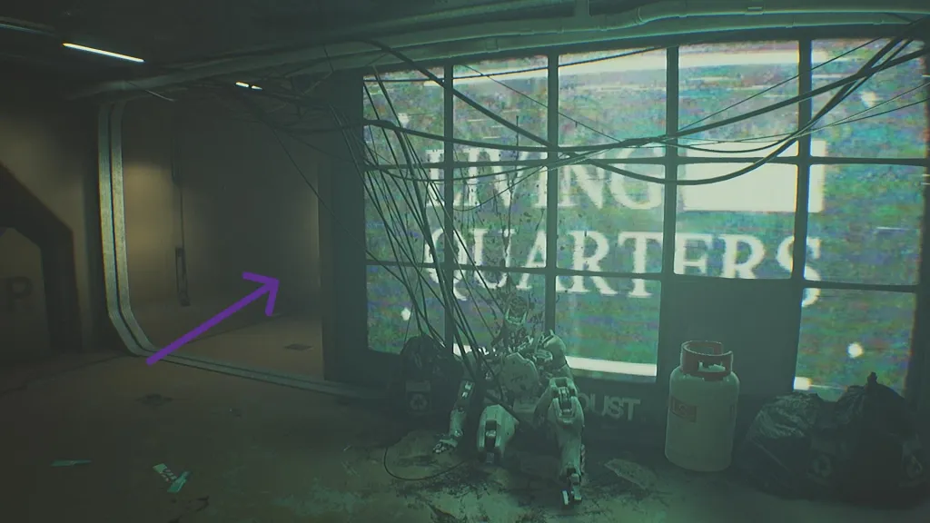 Теперь нужно добраться до Терминала Двери Приёмной