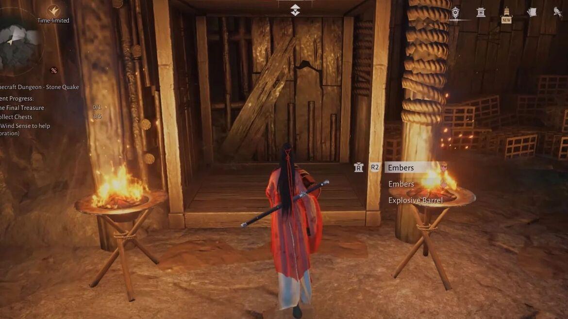 Сундук № Подземелья Божественного Ремесла Каменный Толчок