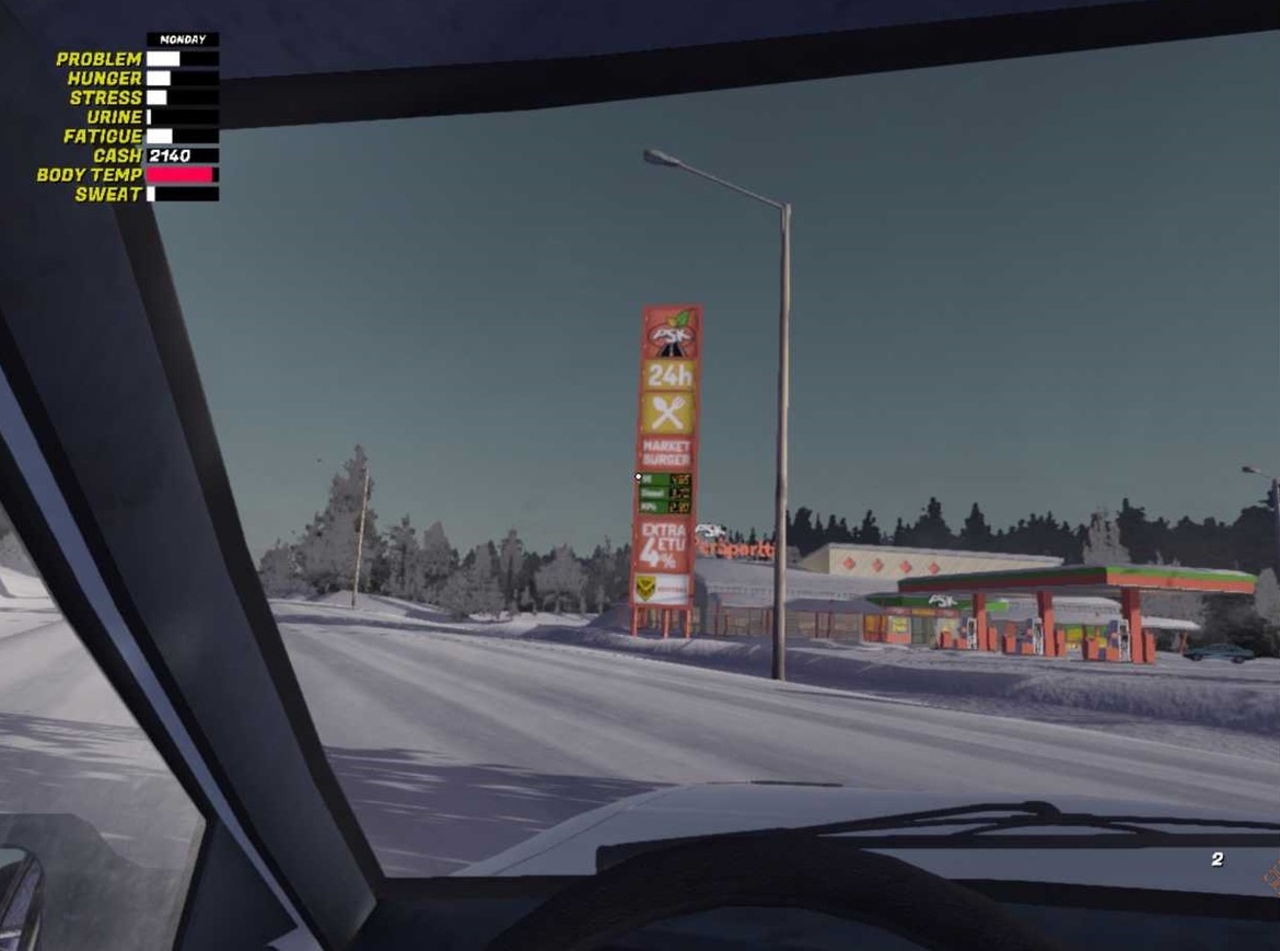 Как заправить машину в My Winter Car