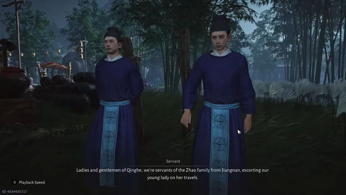 Слуги рассказывают об испытаниях для сопровождения леди Чжао