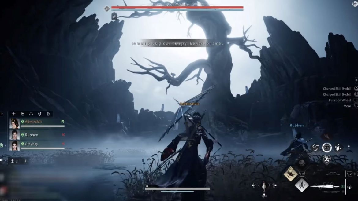 Волчья Дева один из самых сложных мировых боссов в игре