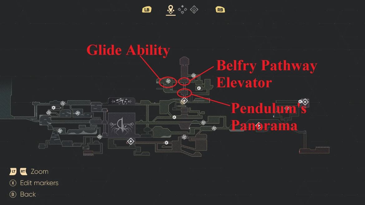 Добраться до той части Колокольни где находится Небесный колокол